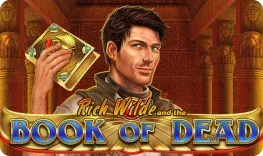 Book of Dead slot at Golden Genie Casino