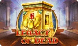 Legacy of Dead slot at Golden Genie Casino