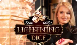 Lightning Dice slot at Golden Genie Casino