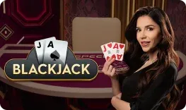 Live Blackjack slot at Golden Genie Casino