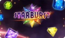 Starburst slot at Golden Genie Casino